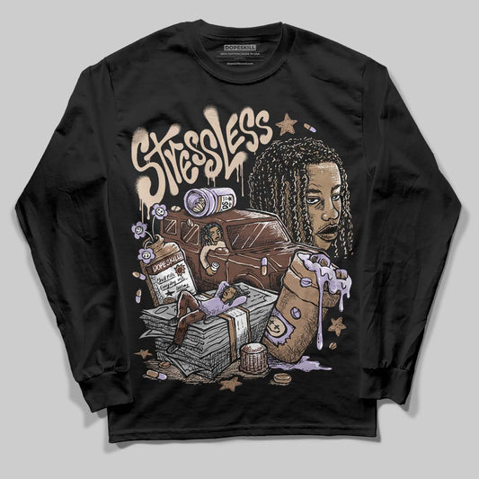 Harris Tweed x Wmns Dunk Low 'Sesame' DopeSkill Long Sleeve T-Shirt Stressless Graphic Streetwear - Black