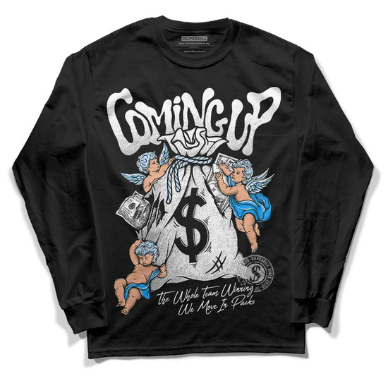 Jordan 6 “Reverse Oreo” DopeSkill Long Sleeve T-Shirt Money Bag Coming Up Graphic Streetwear - Black