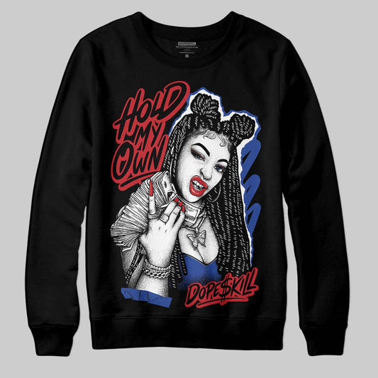 Jordan 4 “Rare Air” DopeSkill Sweatshirt New H.M.O Graphic Streetwear - Black