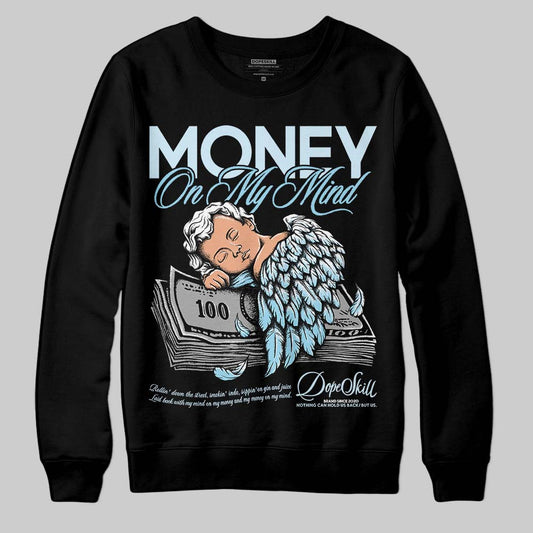 Vans Knu Stack Vintage Satin Dream Blue DopeSkill Sweatshirt MOMM Graphic Streetwear - Black