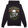 Olive Sneakers DopeSkill Hoodie Sweatshirt Trapped Halloween Graphic Streetwear - Black