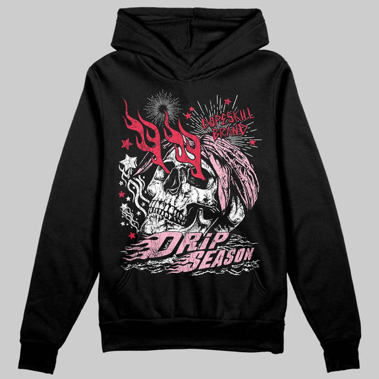 Dunk Low Valentine's Day (2026) DopeSkill Hoodie Sweatshirt Drip Season Graphic Streetwear - Black