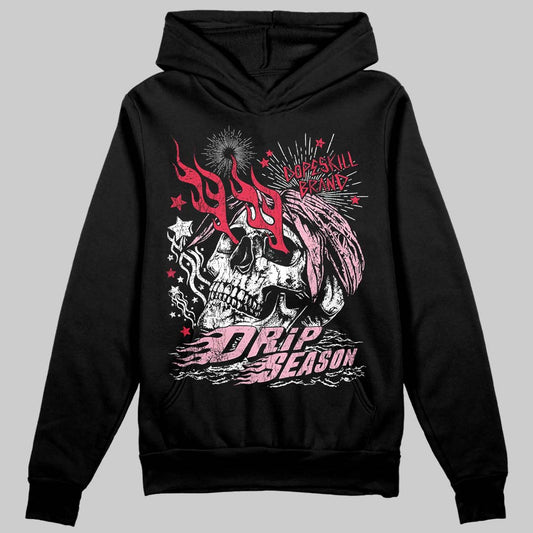 Dunk Low Valentine's Day (2026) DopeSkill Hoodie Sweatshirt Drip Season Graphic Streetwear - Black