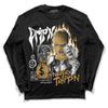 Jordan 11 "Gratitude" DopeSkill Long Sleeve T-Shirt Drip'n Never Tripp'n Graphic Streetwear - Black