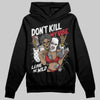 Jordan 14 Retro ‘Black Toe’ DopeSkill Hoodie Sweatshirt Don't Kill My Vibe Graphic Streetwear - Black