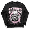 Dunk Low LX Pink Foam DopeSkill Long Sleeve T-Shirt Trapped Halloween Graphic Streetwear - Black