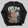 Jordan 11 “Inner Beast” DopeSkill Long Sleeve T-Shirt False Love Graphic Streetwear - Black