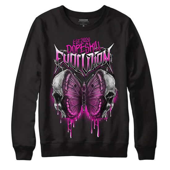 Dunk Low GS “Active Fuchsia” DopeSkill Sweatshirt DopeSkill Evolution Graphic Streetwear - Black