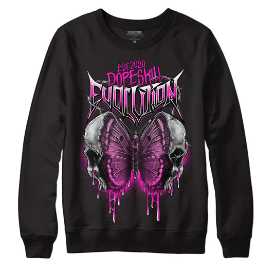 Dunk Low GS “Active Fuchsia” DopeSkill Sweatshirt DopeSkill Evolution Graphic Streetwear - Black