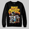 Yellow Sneakers DopeSkill Sweatshirt Paper Chaser Boy Graphic Streetwear - black