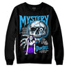 Jordan 1 High Retro OG “University Blue” DopeSkill Sweatshirt Mystery Ghostly Grasp Graphic Streetwear - Black