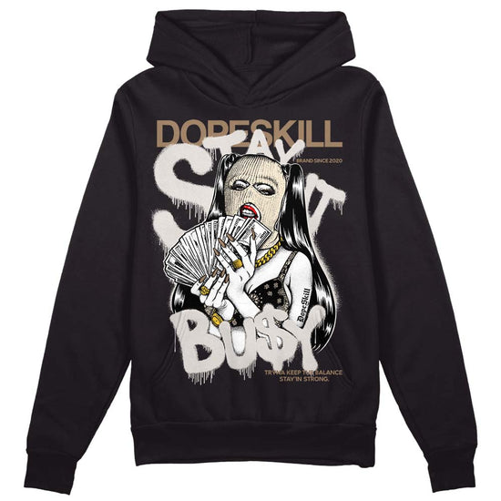 Jordan 5 SE “Sail” DopeSkill Hoodie Sweatshirt Stay It Busy Graphic Streetwear - Black