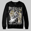 Jordan 5 Retro Reverse Metallic DopeSkill Sweatshirt Gotta Lotta Means Graphic Streetwear - Black