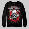 Jordan 9 Retro Gym Red DopeSkill Sweatshirt Trapped Halloween Graphic Streetwear - black