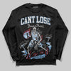 Jordan 12 Retro 'Melo' DopeSkill Long Sleeve T-Shirt Cant Lose Graphic Streetwear - black