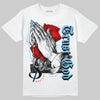 Travis Scott x Jordan 4 Retro 'Cactus Jack' DopeSkill T-Shirt Trust God Graphic Streetwear - White 