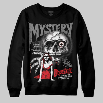 Jordan 10 Retro Shadow (2025) DopeSkill Sweatshirt Mystery Ghostly Grasp Graphic Streetwear - Black