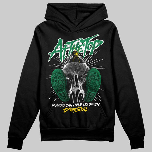 Green Sneakers DopeSkill Hoodie Nothing Can Hold US Down Graphic Streetwear - Black
