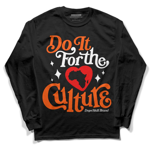 MSCHF Super Normal 2 Orange Milk DopeSkill Long Sleeve T-Shirt Do It For The Culture Graphic Streetwear - Black