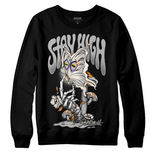 Dunk Low Cool Grey DopeSkill Sweatshirt Stay High Graphic Streetwear - Black