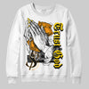 Jordan 6 “Yellow Ochre” DopeSkill Sweatshirt Trust God Graphic Streetwear - White