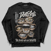 Jordan 3 Retro Pure Money DopeSkill Long Sleeve T-Shirt The Mouth With No Droughts Graphic Streetwear - Black