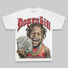 Money Loves Me Oversize Print DopeSkill T-shirt Streetwear - White