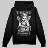 Grey Sneakers DopeSkill Hoodie Trust Nobody Graphic Streetwear - Black