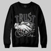 Jordan 3 Retro Black Cat DopeSkill Sweatshirt Trust No One Graphic Streetwear - Black