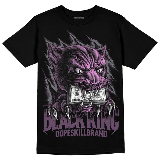 Jordan 2 “Mauve/Off-Noir” DopeSkill T-Shirt Black King Graphic Streetwear - Black