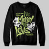 Dunk Low Pro SB 'Fruity Pack - Green Apple' DopeSkill Sweatshirt No Money No Love Typo Graphic Streetwear - Black