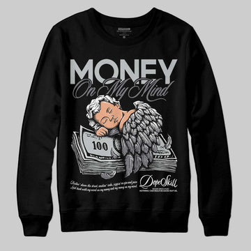 Jordan 4 “Fear” DopeSkill Sweatshirt MOMM Graphic Streetwear - Black