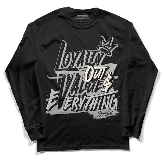 Jordan 3 “Off Noir” DopeSkill Long Sleeve T-Shirt LOVE Graphic Streetwear - Black