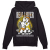 Jordan 6 “Yellow Ochre” DopeSkill Hoodie Sweatshirt Real Lover Graphic Streetwear - Black