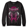 Jordan 1 Low GS “Fierce Pink” Dopeskill Sweatshirt DopeSkill Evolution Graphic Streetwear - Black