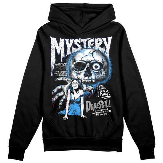 Jordan Spiz’ike Low “White/Obsidian” DopeSkill Hoodie Sweatshirt Mystery Ghostly Grasp Graphic Streetwear - Black