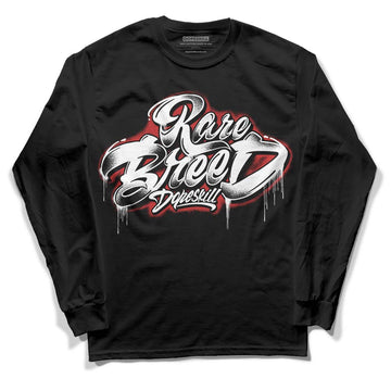 Jordan 1 High OG “Black/White” DopeSkill Long Sleeve T-Shirt Rare Breed Type Graphic Streetwear - Black 