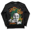 Green Sneakers DopeSkill Long Sleeve T-Shirt Hold My Own Graphic Streetwear - Black