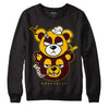 Dunk Yellow Bordeaux DopeSkill Sweatshirt New Double Bear Graphic Streetwear - Black