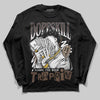 SoleFly x Air Jordan 12 Retro SP 'Cafecito/Baroque Brown' DopeSkill Long Sleeve T-Shirt Sorry I've Been Trappin Graphic Streetwear - Black