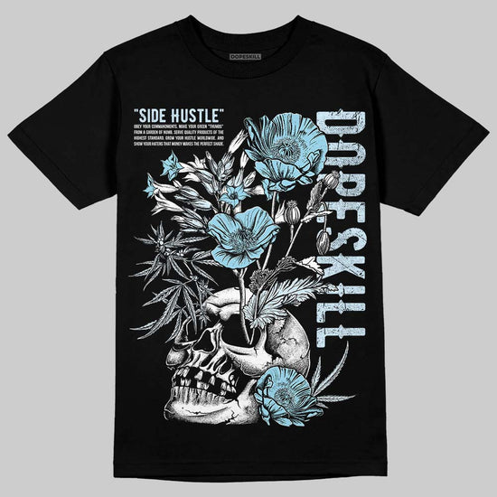 Vans Knu Stack Vintage Satin Dream Blue DopeSkill T-Shirt Side Hustle Graphic Streetwear - Black