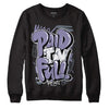 Jordan 5 Retro Low Indigo Haze DopeSkill Sweatshirt New Paid In Full Graphic Streetwear - Black