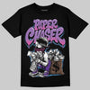 PURPLE Sneakers DopeSkill T-Shirt Paper Chaser Boy Graphic Streetwear - Black