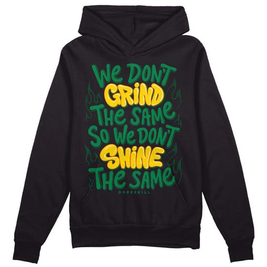 Green Sneakers DopeSkill Hoodie Sweatshirt Grind Shine Graphic Streetwear - Black 