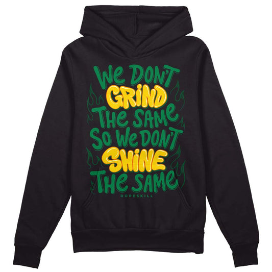 Green Sneakers DopeSkill Hoodie Sweatshirt Grind Shine Graphic Streetwear - Black 