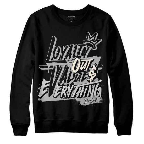 Jordan 3 “Off Noir” DopeSkill Sweatshirt LOVE Graphic Streetwear - Black