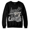 Jordan 3 “Off Noir” DopeSkill Sweatshirt LOVE Graphic Streetwear - Black