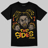 Yellow Sneakers DopeSkill T-Shirt Two Sides Graphic Streetwear - black
