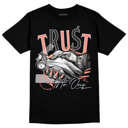 DJ Khaled x Jordan 5 Retro ‘Crimson Bliss’ DopeSkill T-Shirt Trust No One Graphic Streetwear - Black 