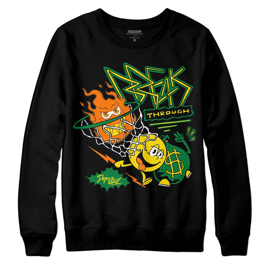 Dunk Low Reverse Brazil DopeSkill Sweatshirt Break Through Graphic Streetwear =- black